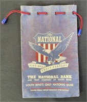 Nat’l Bank & Trust South Bend Coin Bag