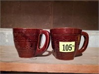 Pottery cups (2)