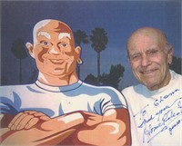 Mr. Clean House Peters Jr. signed photo