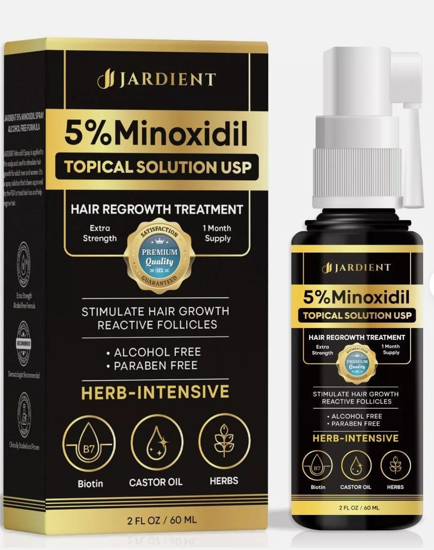 SEALED-5% Minoxidil Hair Growth Serum x2