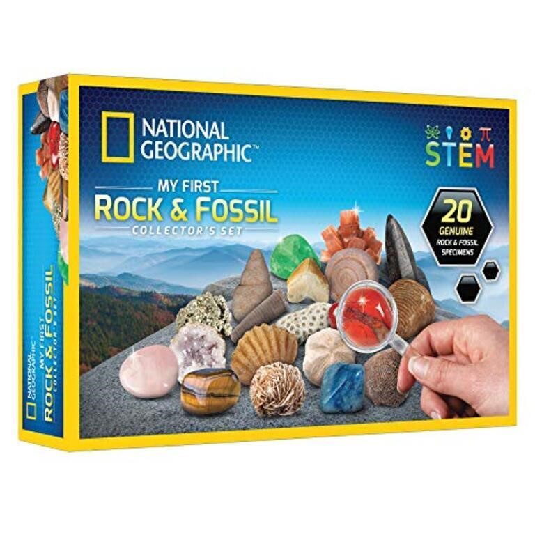 NATIONAL GEOGRAPHIC Rock & Fossil Collection -