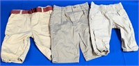 (3) 6 mo. Assorted Pedal Shorts [Carter's & More]