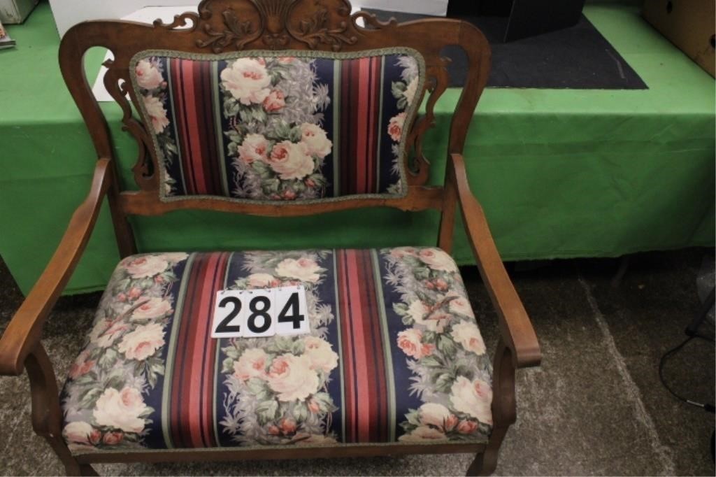 Floral Settee