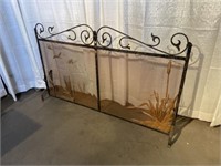 Wrought Iron Fireplace Screen