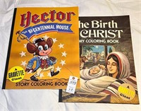 1970s-80s era Giant Coloring Books