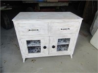 WHITE PAINTED COUNTRY CABINET