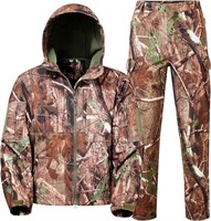 ZGCAMRI Men's Camouflage Jacket & Pant, Meduim