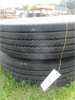 766) 2 truck tires 11R22.5