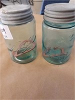 Ball Mason Pint Jars with Lids - 2