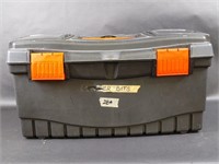 Black and Decker Double Latch Plastic Tool Box