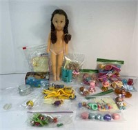 LARGE ASSORTMENT OF DOLLS, TOYS & ACCESSORIES