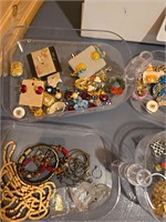 Costume jewelry and trays