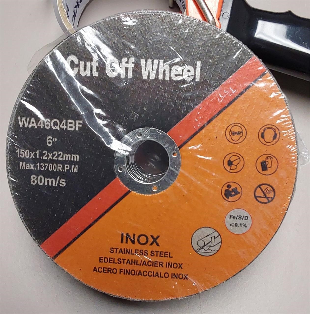 25ct 6in Cut-Off Wheel