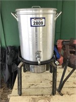 Turkey Deep Fryer, Burner, Propane Bottle &