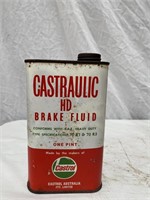 Caustraulic brake fluid pint  tin