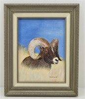 Rams Head by Marge Bunte