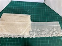 LARGE ROLL OF VINTAGE LACE