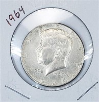 1964 Silver Kennedy Half Dollar