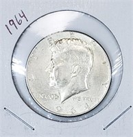 1964 Silver Kennedy Half Dollar