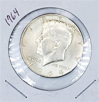 1964 Silver Kennedy Half Dollar