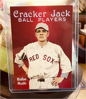 Babe Ruth ACEO Cracker Jack Ball Players Boston
