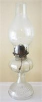 Vintage Oil Lamp - 17" tall