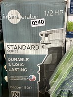 INSINK ERATOR BADGER RETAIL $280