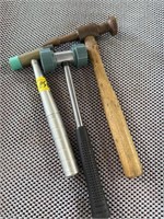 3 BODY SHOP HAMMERS
