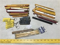 Adv. Carpenter Pencils & Key Chains, Butt Gauge