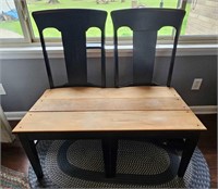 Arhaus Furniture 2 Seat Bench