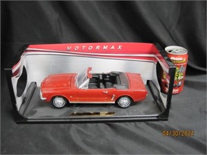 Motor Max 1964 1/2 Red Mustang
