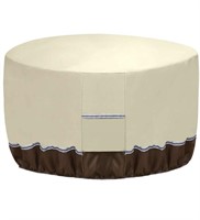 New KREVEROY Outdoor Patio Round Fire Pit Cover