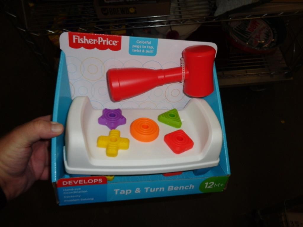 FISHER PRICE TOY WORK BENCH