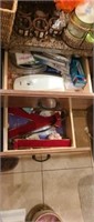 Estate lot of toothbrushes, decor, ect