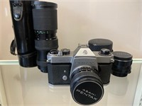 Asahi Pentax Spotmatic F and Lenses