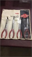 Sunex 3600 11" Needle Nose Plier Set