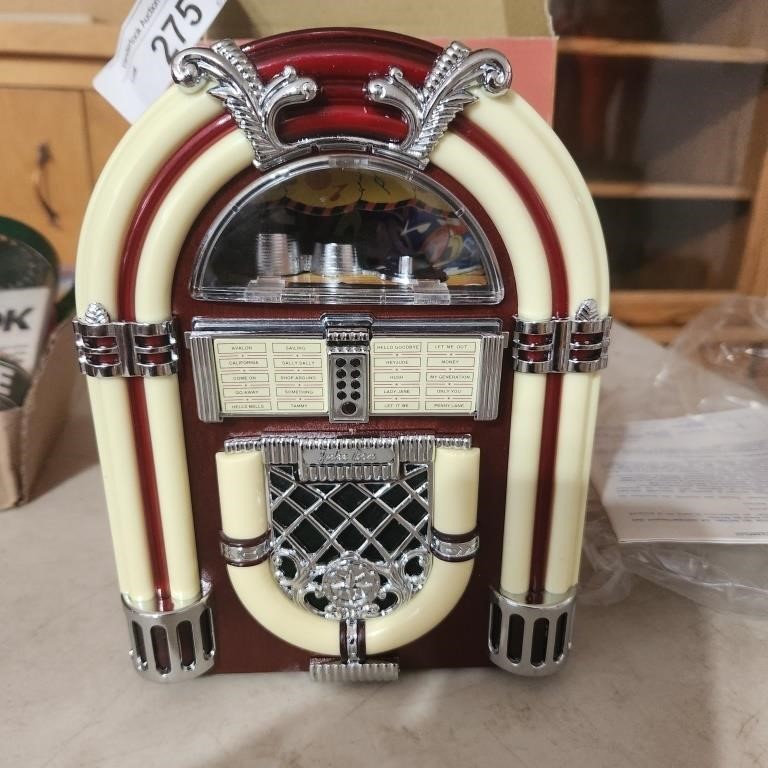 Back to The Oldies Handcrafte Juke Box
