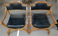 Pair Of Vintage Arm Chairs