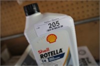 1 1/2 CASES SHELL ROTELLA OIL 15W40