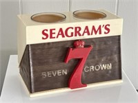 1970's Seagram's Seven Crown Advertising Holder