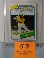 Rickey Henderson 1980 Topps #482