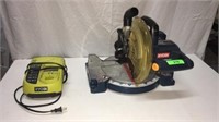 RYOBI Saw w Charger T12A