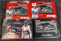 (4) Dale Earnhardt Collector Tin Playing Card Sets
