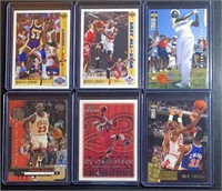 (6) Mint Michael Jordan UD Cards