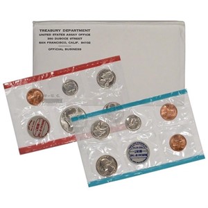 1969 United States Mint Set 10 Coins Inside!