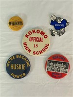 Kokomo, IN school pins