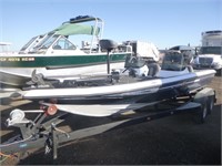 1987 Champion 19' Fishing Boat And Trailer