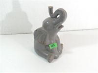Vintage Ceramic Elephant - 12" Tall