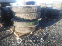 4 - 8.25R20 Trailer Tires *BID X 4*