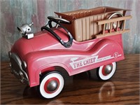 The Chief Fire Dept. Metal Toy Truck